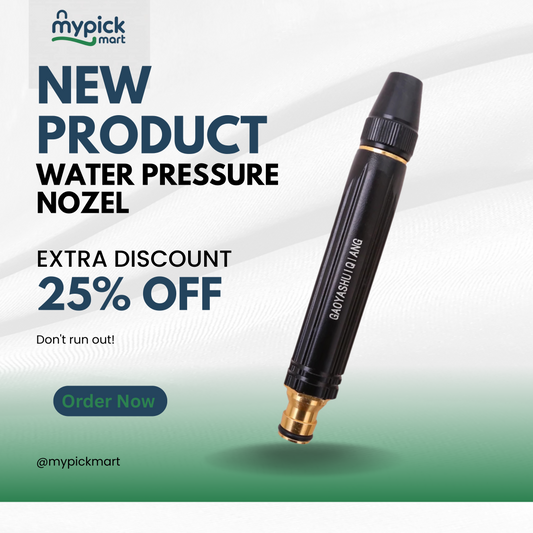 🚿 Transform Your Cleaning Game with the High-Pressure Spray Nozzle
