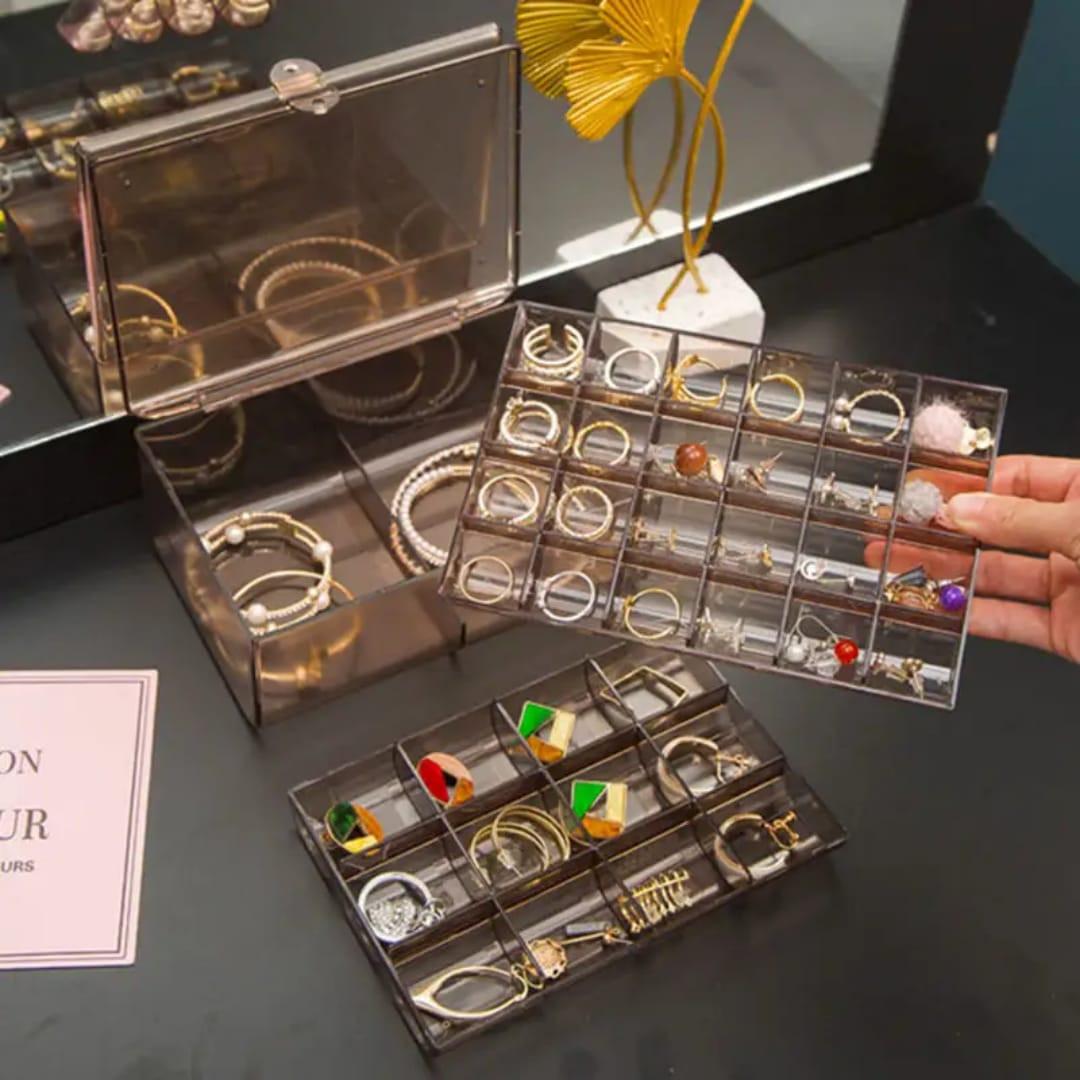 3 Layer Acrylic Jewellery Organizer