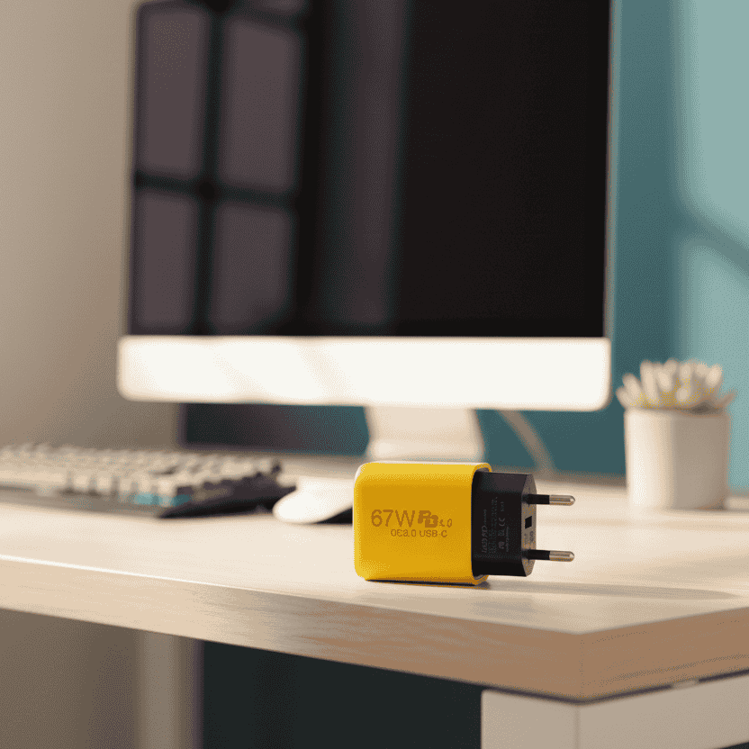 High speed usb c charging adapter compact design