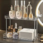 2-layer acrylic multi-function storage rack