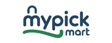 Mypickmart logo on a white background