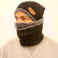 Winter Beanie Cap & Neck Scarf Set (2 Piece) RANDOM COLORS